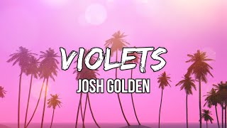 Josh Golden  Violets Lyrics [upl. by Suiramaj]