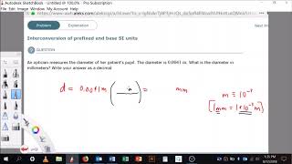 Interconversion of prefixed and base SI units [upl. by Kragh]