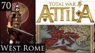 Total War Attila Legendary West Rome Campaign Part 70 [upl. by Natala]