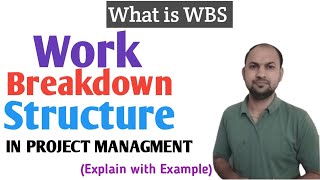 What is WBS  Work Breakdown Structure Explain with Example WBS in project management Hindi [upl. by Nnaihs]