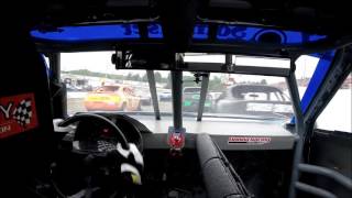 4 Cylinder Feature Jennerstown Speedway June 4th 2016 InCar Wreck [upl. by Alioz]