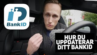 BankID  Hur du förnyar ditt BankID  Uppdatera BankID Steg för Steg [upl. by Uahsoj367]