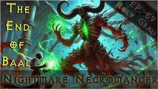 Nightmare Completed Slowly but Surely  Necromancer P8  D2R Holy Grail  Ep 59 [upl. by Diamond]