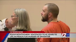 New Hampshire man sentenced to minimum 56 years on murder other charges in young daughter’s [upl. by Mutua867]