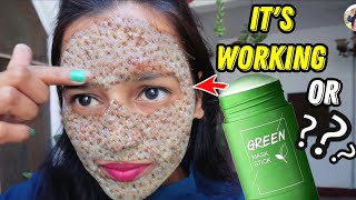 Green Mask Stick  Does This Green Mask Work I Tried Green Mask And Shocked 😳  Viral Video [upl. by Spracklen]