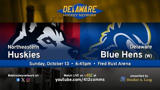 Delaware Women vs Northeastern • Delaware Hockey Network [upl. by Schwing32]