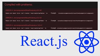 How to fix the error of react bootstrap about the module not found  reactjs [upl. by Harvard]