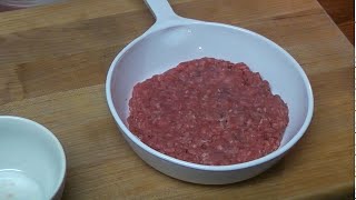 Corning Ware Menuette Microwaved Hamburger [upl. by Malorie]