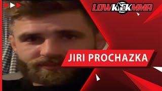 EXCLUSIVE Jiri Prochazka confirms hes UFC 267 backup for LHW title fight [upl. by Atteloj]