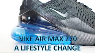 REVIEW amp ONFEET  Air Max 270 Photo Blue [upl. by Mehelhteb]