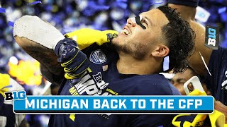 Michigan is Headed Back to the College Football Playoff  B1G Live [upl. by Gisela23]