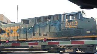 Saturday not Friday an Eastbound COALTRAIN in McKeesport Pa [upl. by Reeba]