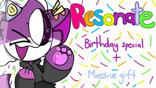 Resonate animation meme13 Birthday special Massive gift 16 peopleFLIPACLIP [upl. by Ardnuyek]