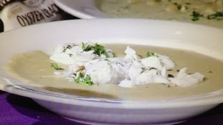 WEB EXTRA Rusty Scuppers Cream of Crab Soup Recipe [upl. by Barde]