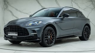 2022 Aston Martin DBX 707  Satin Xenon Grey  Walkaround  Engine amp Exhaust Sound [upl. by Uzial]