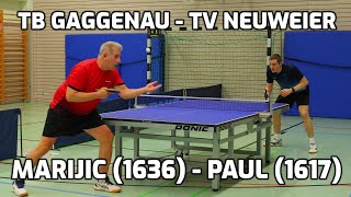 TB Gaggenau  TV Neuweier Marijic 1636  Paul 1617 [upl. by Drallim]