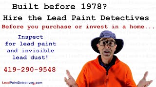 Hire a Lead Paint Detective for LeadSafe Inspections [upl. by Egroeg]