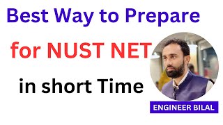 How to Prepare for NUST NET Exam in Short Time and Clear it in First Attempt  NUST NET Preparation [upl. by Arondell170]