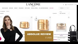 Lancôme Absolue Is It Worth the Hype [upl. by Lody498]