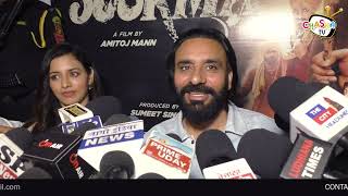 Babbu Maan Sameksha at Ludhiana for Punjabi Movie Sucha Soorma Promotions [upl. by Anaiuq]