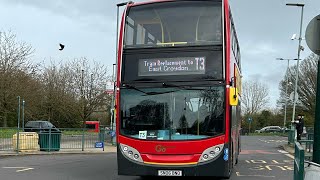 SN06 BNOGo Ahead London Commercial 06Reg ADL Enviro400 Trident [upl. by Bettina146]