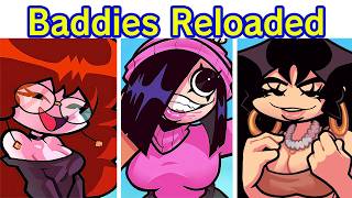 Friday Night Funkin VS FNF Baddies Reloaded FULL WEEK  Cutscenes FNF Mod Stalker GirlPicoGF [upl. by Sybille]