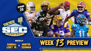 Week 13 College Football Preview amp Predictions [upl. by Lennad]