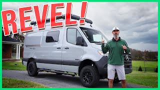 Revel In The Beauty 2025 Winnebago Revel Sport 44N Class B Motorhome Tour  Beckleys RVs [upl. by Oigres592]