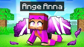 Anna est un ANGE protecteur tombé du ciel sur Minecraft [upl. by Iow]