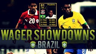 FIFA 13 Ultimate Team Wager Matches Brazil  IF PAULINHO WAGER 18 [upl. by Shelli814]