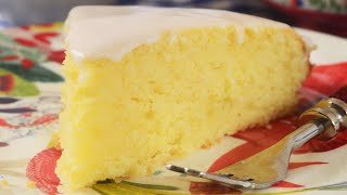 Lemon Frosted Lemon Cake Recipe Demonstration  Joyofbakingcom [upl. by Dry]