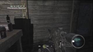 M21 Suppressed  COD4 Modern Warfare [upl. by Hook]