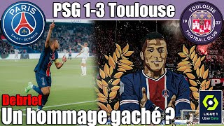 🔥DERNIER MATCH DE MBAPPE Hommage gâché  Mbappé Buteur PSG 13 Toulouse DebriefRésumé 2324 [upl. by Pernas]