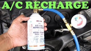 How to Recharge an AC System [upl. by Oiratno]