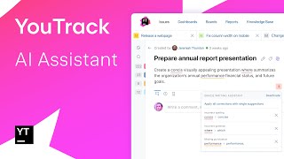 YouTrack AI Assistant French [upl. by Suryt]