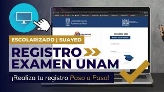 ¿Cómo hacer mi registro al examen de admisión UNAM 🤔 [upl. by Atims]