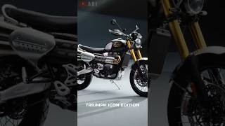 2025 TRIUMPH ICON EDITION  Scrambler 900 1200X 1200XE Bonneville T100 T120 Bobber Speedmaster [upl. by Pisarik449]