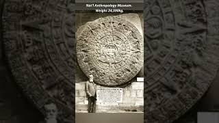 Piedra del Sol the Aztec calendar stone 1917 🌍 [upl. by Herzberg668]