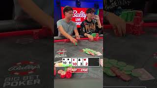 Going BONKERS with just TOP PAIR  No Limit Texas Holdem Poker  Las Vegas [upl. by Eiramnaej]