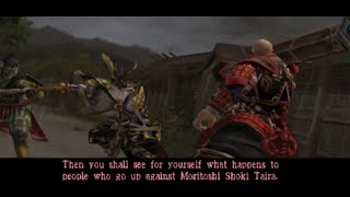 Genji ps2 hack Benkei VS Moritoshi [upl. by Chrissy438]