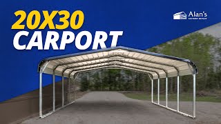 The Ultimate 20x30 Carport Guide Benefits amp Where To Buy [upl. by Eioj]