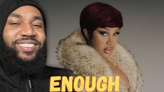 Cardi B  Enough Miami REACTION [upl. by Ahsoyem]