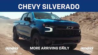 Chevrolet Silverados Now Available at Hendrick Chevrolet [upl. by Akemet]