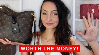 5 MOST USED Designer Bags 2022 🙌 ft Louis Vuitton Chanel YSL [upl. by Jedidiah]