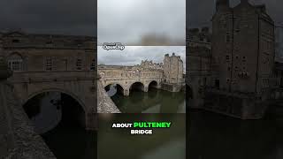 Exploring Pulteney Bridge in Bath 🌉 A Beautiful Bridge Over the River Avon travel tourist [upl. by Riesman]