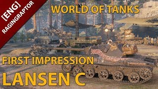 World of Tanks First Impression of Lansen C [upl. by Badger]