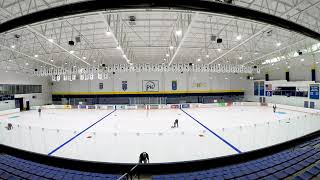 Timelapse New ice and paint on Rink A of the Plymouth Ice Center [upl. by Attiuqal]