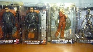 McFarlane Terminator 3 Rise Of The Machines Figures [upl. by Labina366]