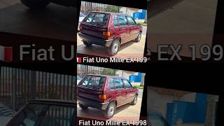 🇮🇹 Fiat Uno Mille EX 1998  Vermelho Madrid [upl. by Rhines]