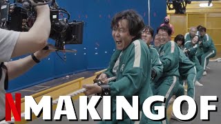 Making Of SQUID GAME Part 2  Best Of Behind The Scenes On Set Bloopers amp Outtakes  Netflix [upl. by Ecenaj]